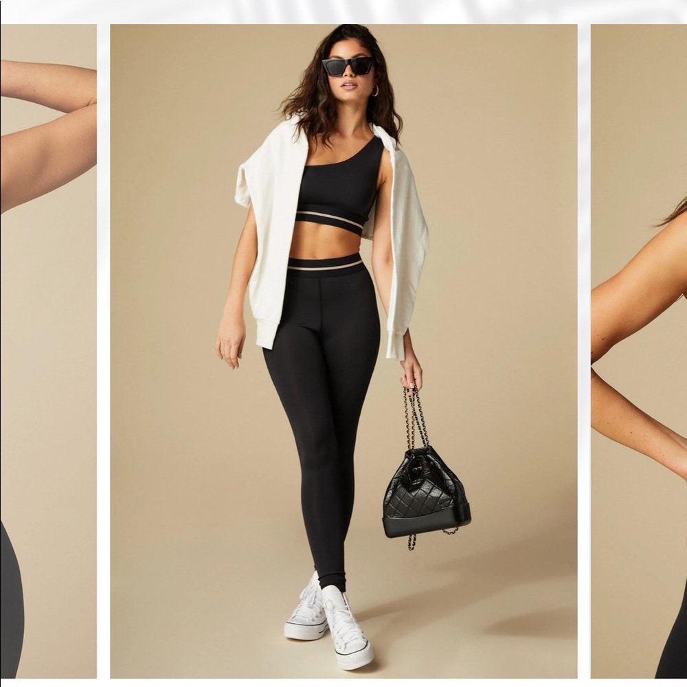 TAN + LINES WORKOUT SET